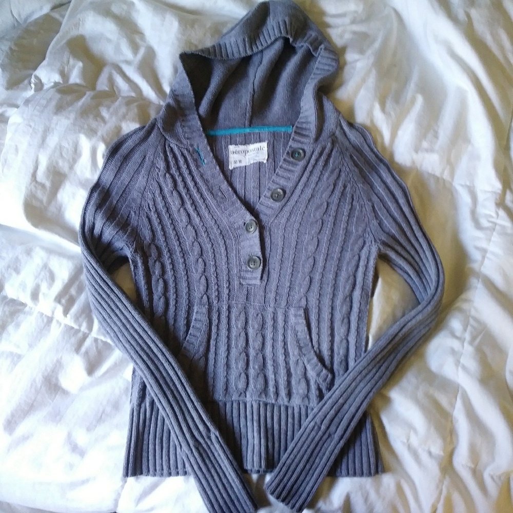 Gray Aeropostale Sweater